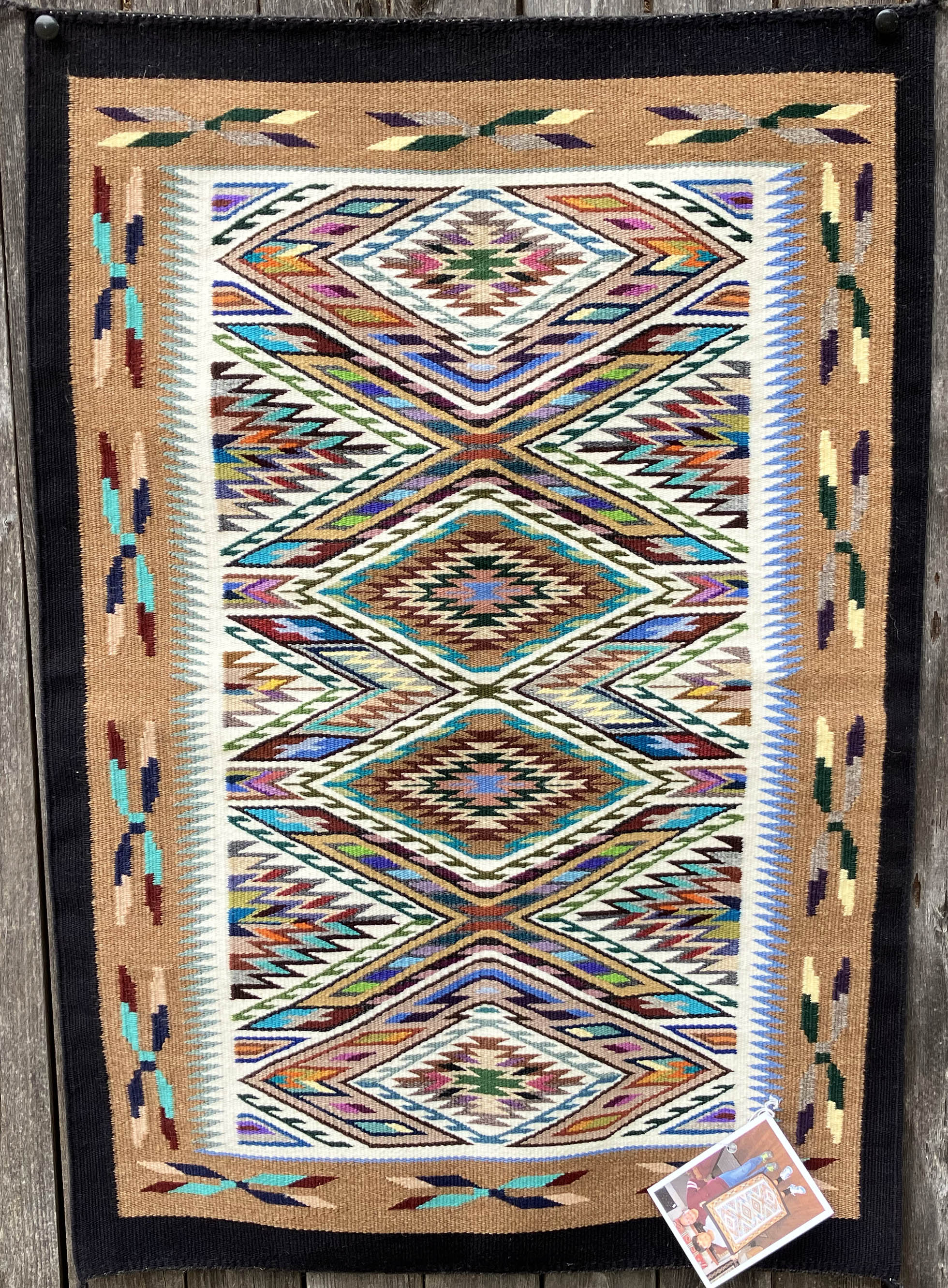 Bessie Littleben | Navajo Weaving | Penfield Gallery of Indian Arts | Albuquerque, New Mexico